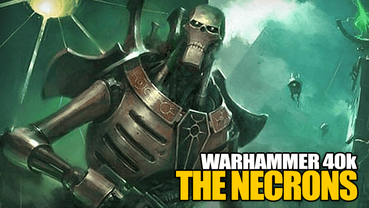 necrons how to play warhammer 40k hor wal banner title