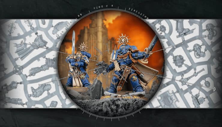 Space Marine Company Bits Title