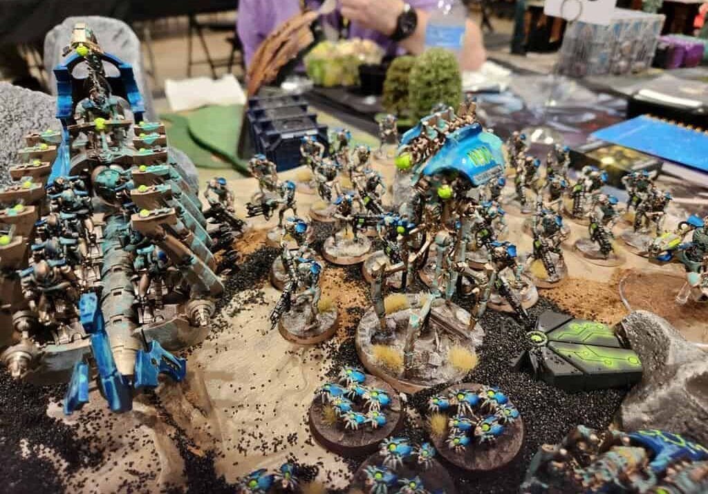 the necrons are blue 3