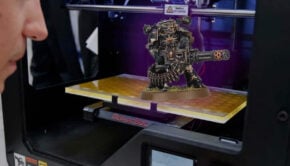 3d printing warhammer models forge world 40k print lines hobbyist hitting print on printer making model