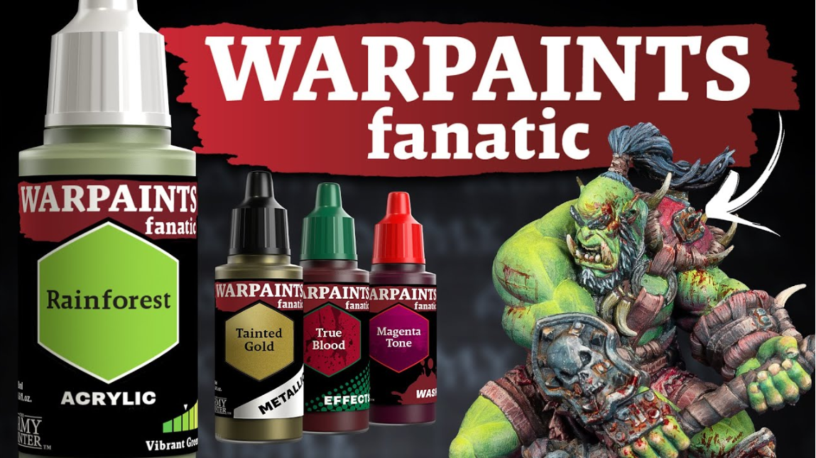 Warpaints Fanatic: Mega Paint Set, Accessories