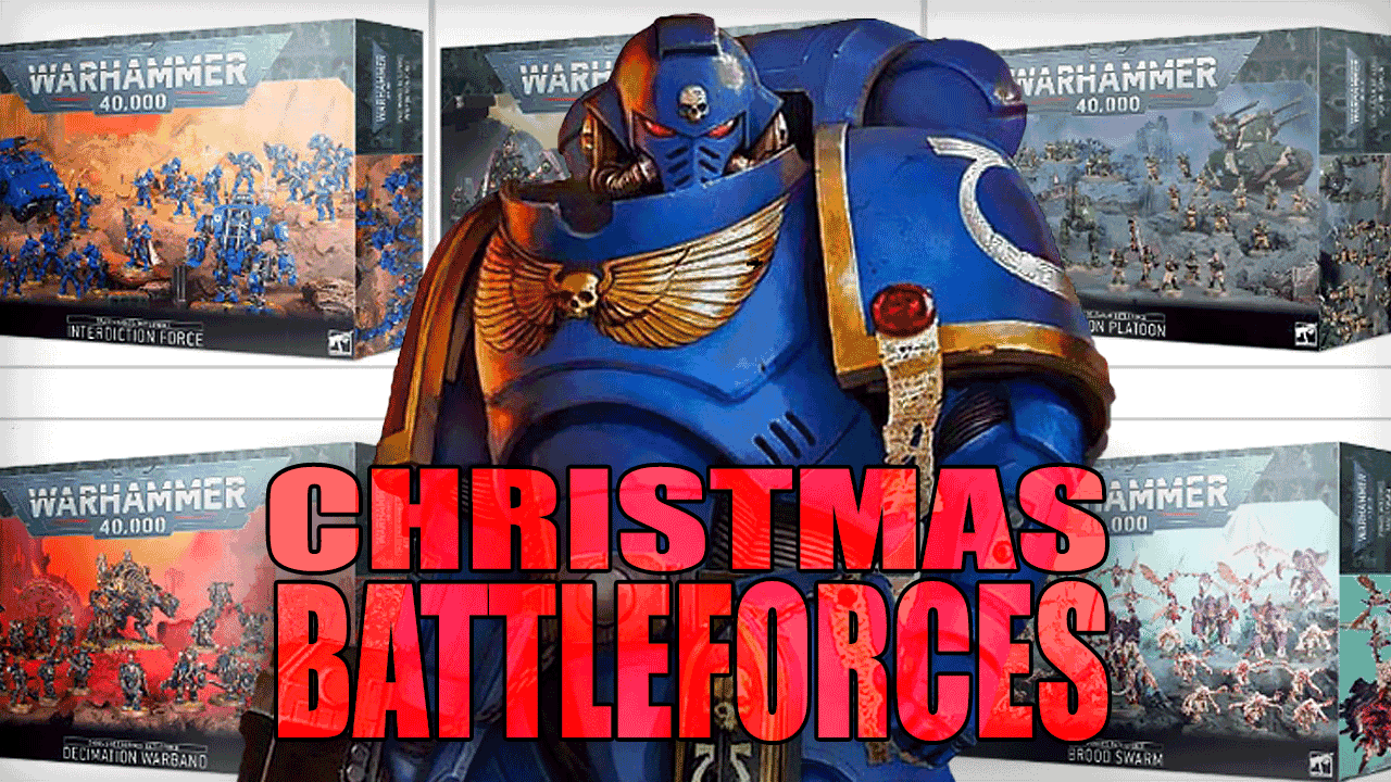 New Games Christmas 2023 40k Battleforces!