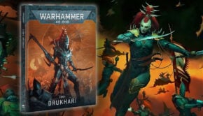 how to play drukhari codex warhammer 40k product shot and raiders battleing tau in background