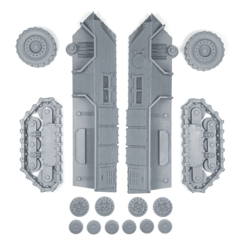 These Half-track Conversion Bits Are Perfect For 40k Taurox & Chimera