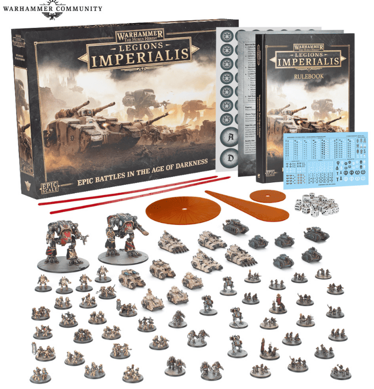 Legions Imperialis Launch Lineup Pre-Order Revealed