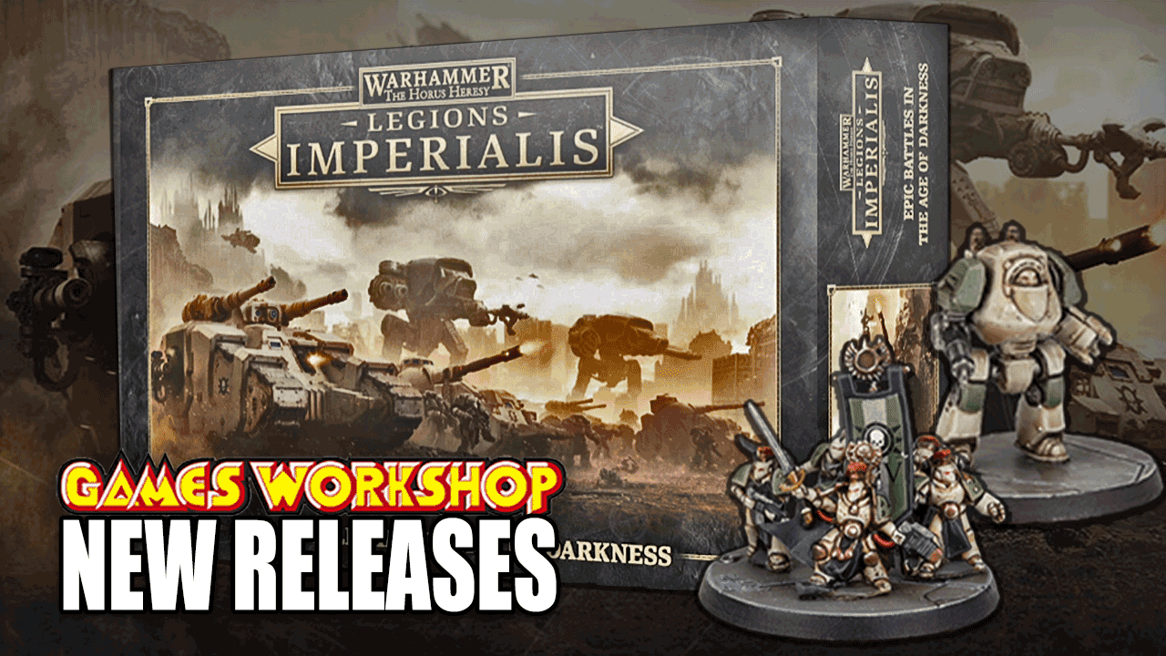 Legions Imperialis Launch Lineup Pre Order Revealed