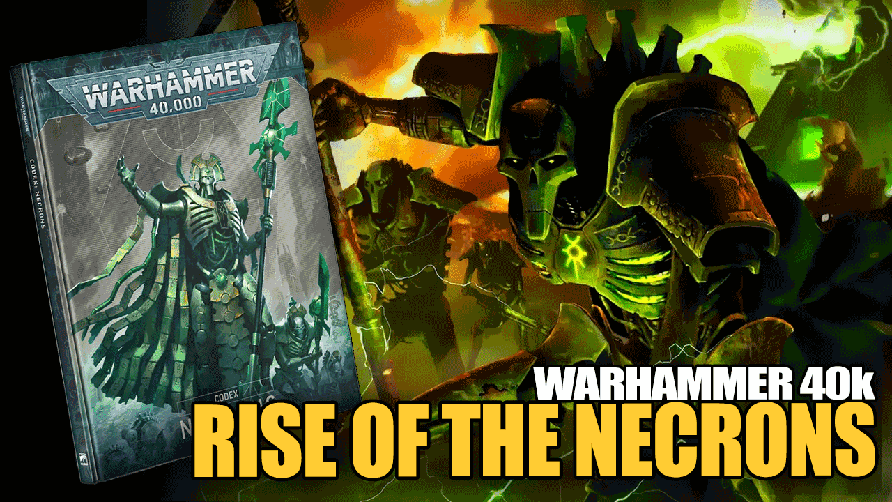 necrons 10th Edition warhammer 40k codex wall hor title How To Play 40k Necrons: Army Guide, Rules & Review