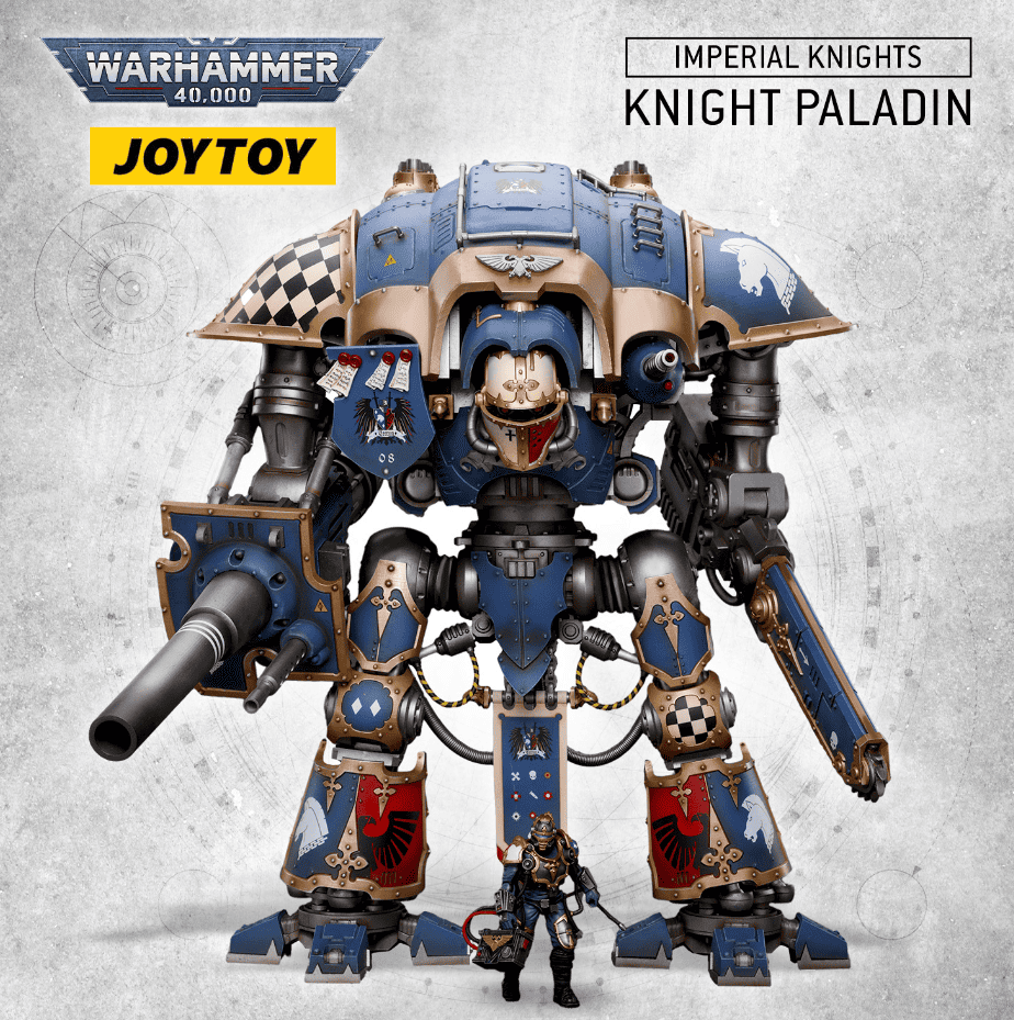 JOYTOY Reveals Massive New Imperial Knight Paladin 40k Action Figure!