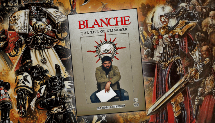 John Blanche Warhammer 40k rise of girm dark story biography