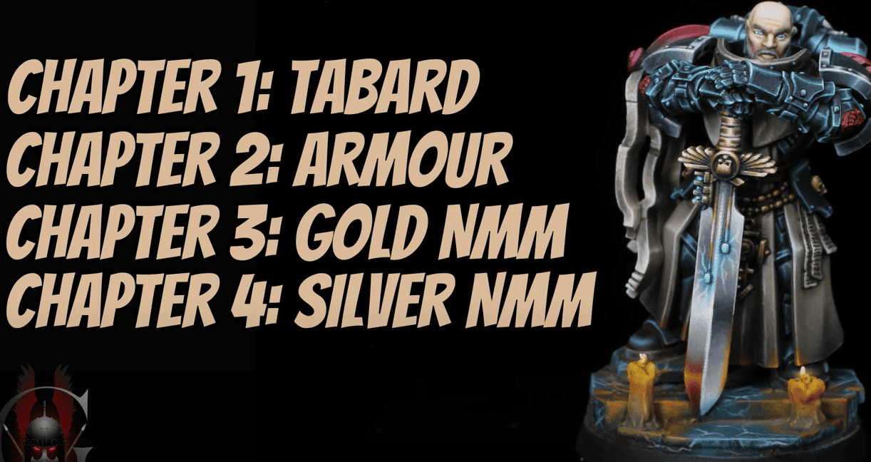 How to Paint Silver Armor on Miniatures: Galharen Tutorial