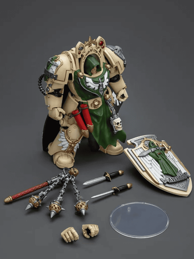 Dark Angels Deathwing Knights Master with Flail of the Unforgiven 