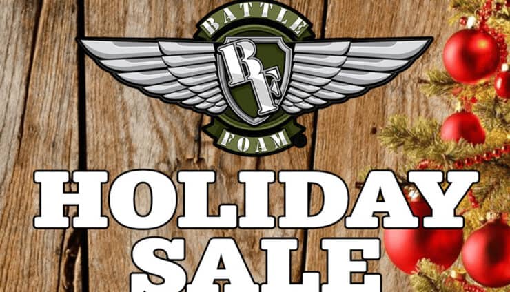 Battle Foam Holiday Sale