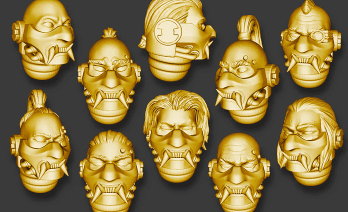 Oni Masked : Marine Heads