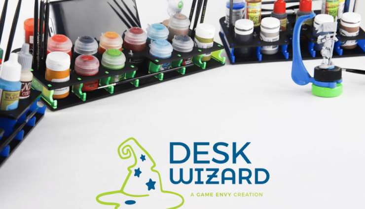 Desk Wizard Paint & Hobby Organizer