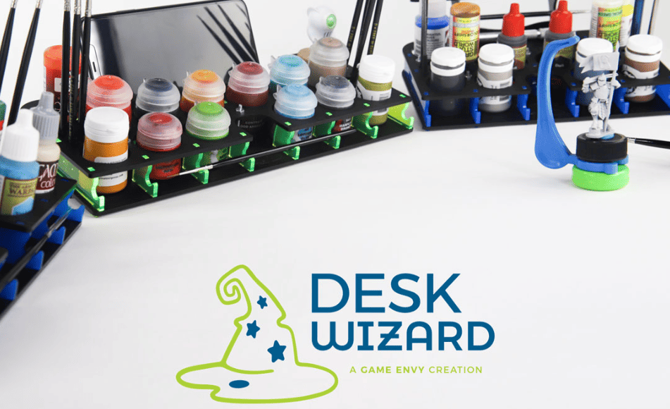 Desk Wizard Paint & Hobby Organizer