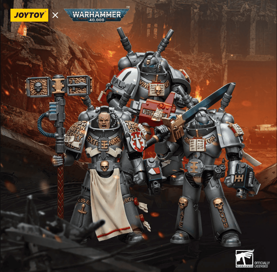 Grey Knights Strike Squad Justicar - Warhammer 40K Action Figure By JO – LT  Cave