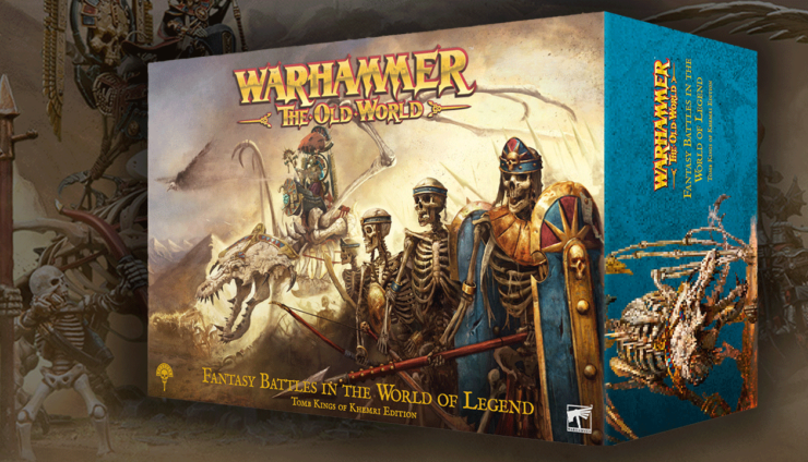 Warhammer The Old World tomb kings launch army box 1