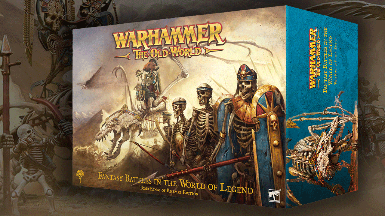 Warhammer The Old World tomb kings launch box 1