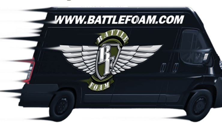 battlefoam shipping