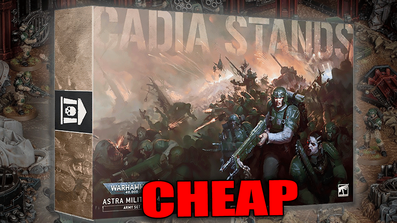 cadia stands army box cheap