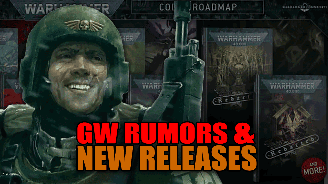 gw rumors and new releases warhammer 40k age of sigmar horus heresy the old world necromunda notext Click here to order your Games Workshop new releases from the 40k Age of Sigmar Warhammer Roadmap for less from these retailers: