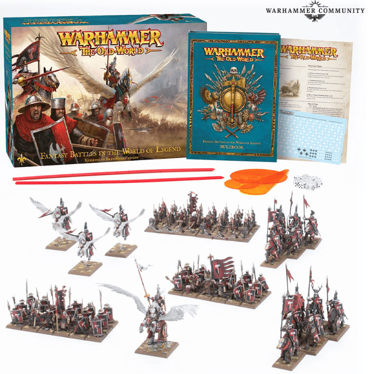 その他 Warhammer Bretonnia Updated Bretonnian Army Launch Box Set Value is Wild!