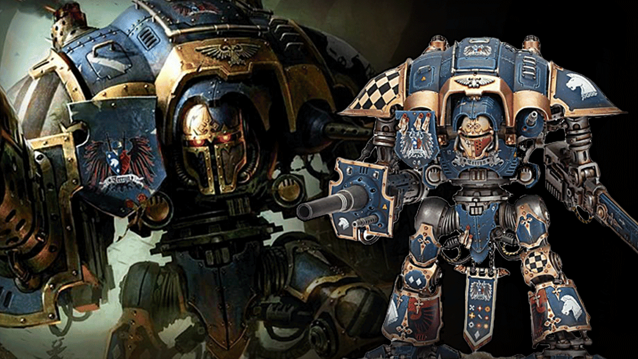 5 Inches Deptus Titanicus Warlord Battle Titan Warhammer 40K Imperial  Knights