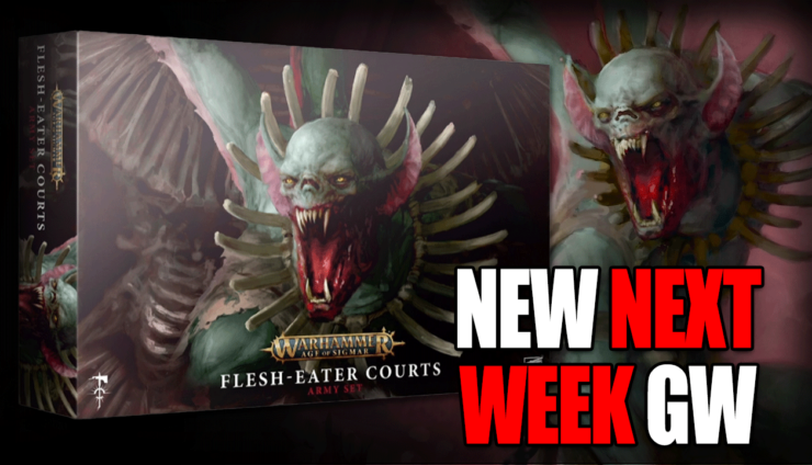 new next week flesh eaters court games workshop army box