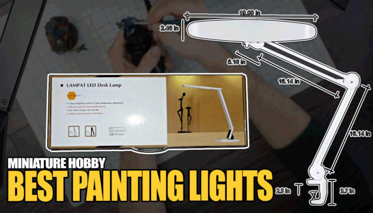 Best Hobby Light For Painting Miniatures lamp