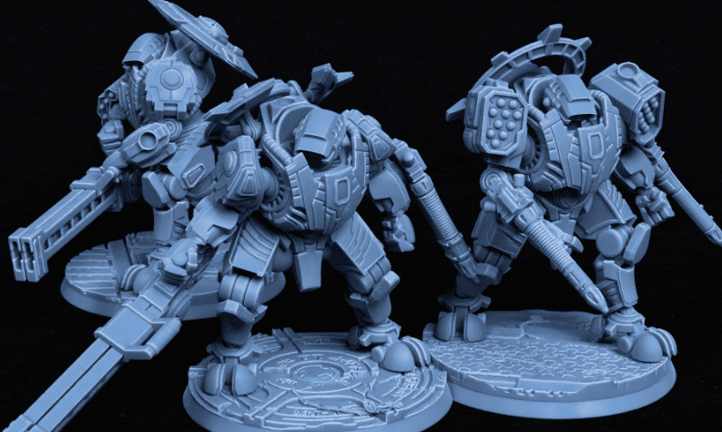 Tablehammer January Patreon Check out these detailed Tau, Dwarf, and Daemon 3d stl files and alternatives in the new January Tablehammer Patreon releases!