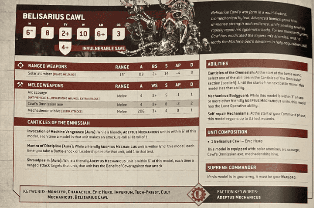 how to play Adeptus Mechanicus 12