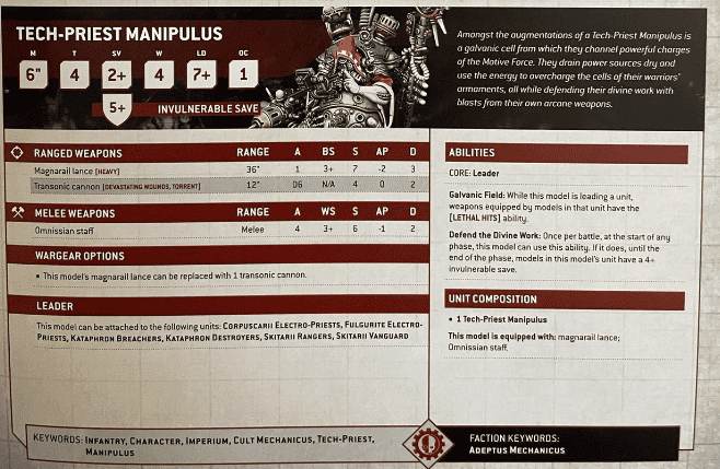 how to play Adeptus Mechanicus 13