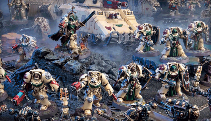 how to play deathwing dark angels warhammer 40k rules 1