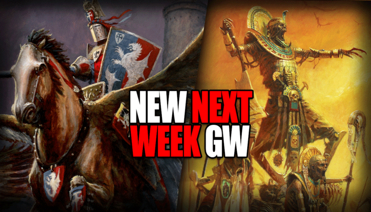 new next week games workshop warhammer the old world tomb kings bretonnia MTO