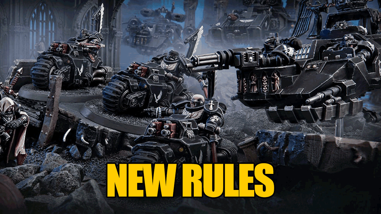 new ravenwing dark angels rules 40k