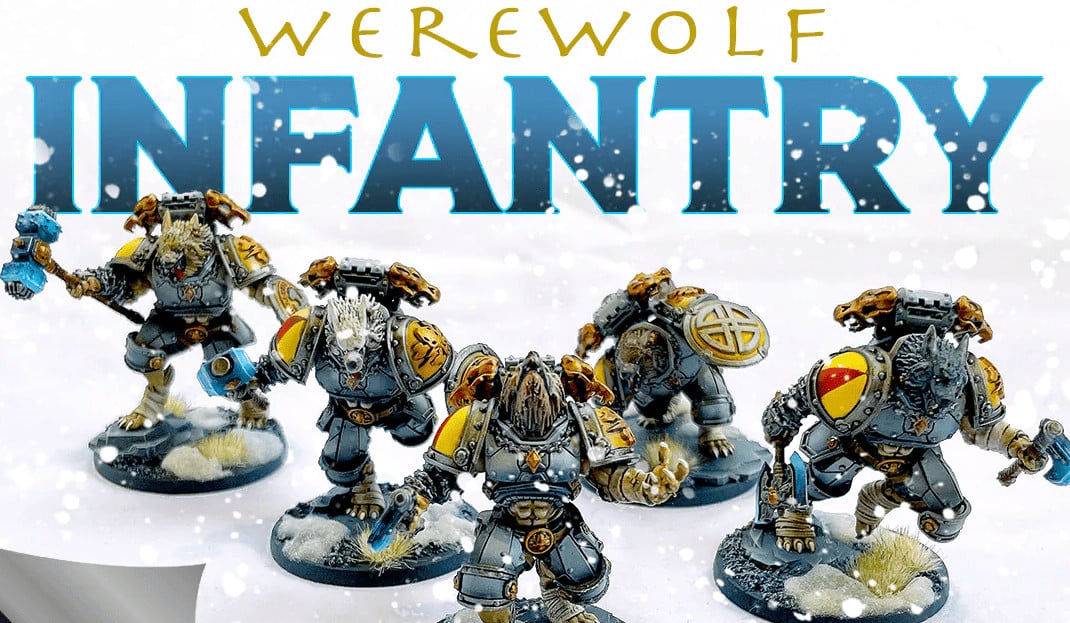 PGTM Werewolf infantry Alternative Wulfen 40k