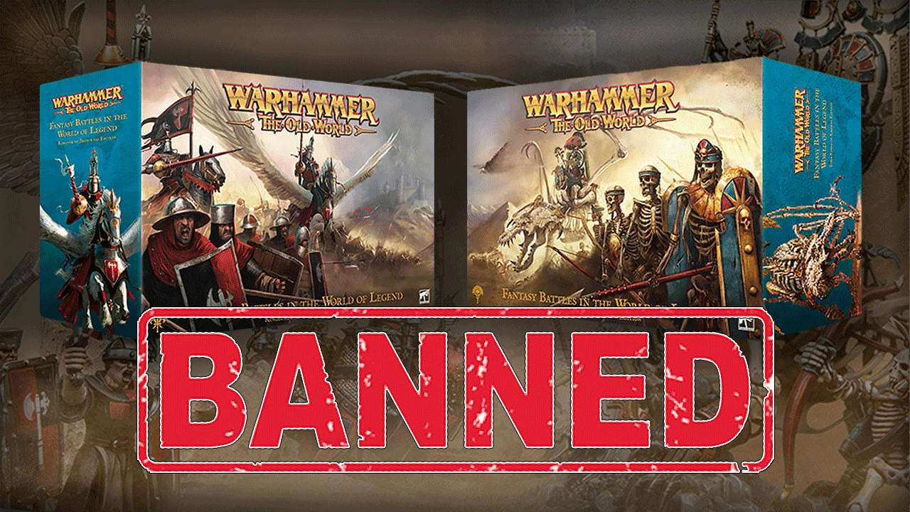 Warhammer Old World gw orderd banned games workshop