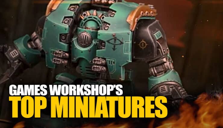 top minatures coolest warhammer all time best levithan dreadnought painted behind flames