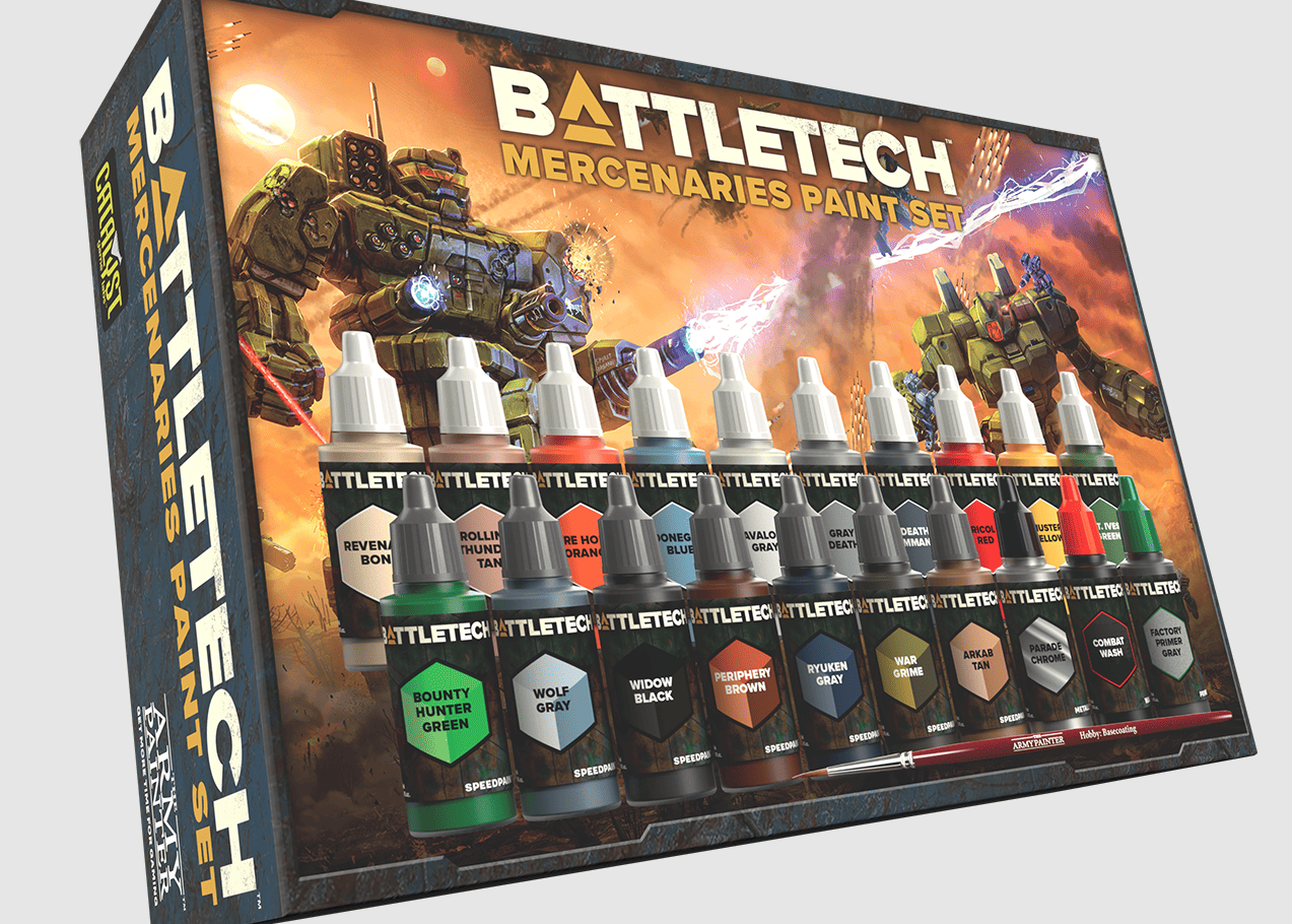 BattleTech Fanatic Paint Set Feature