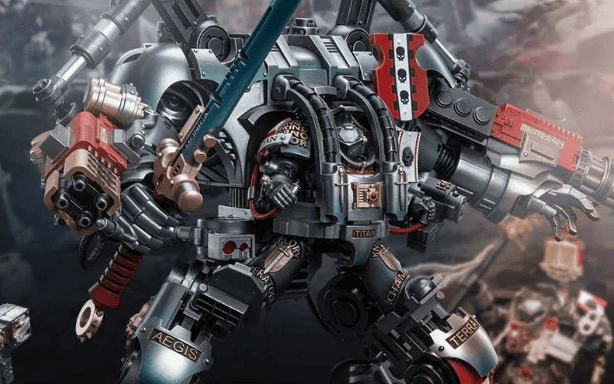 Joytoy dreadknight 40k action figure giveaway