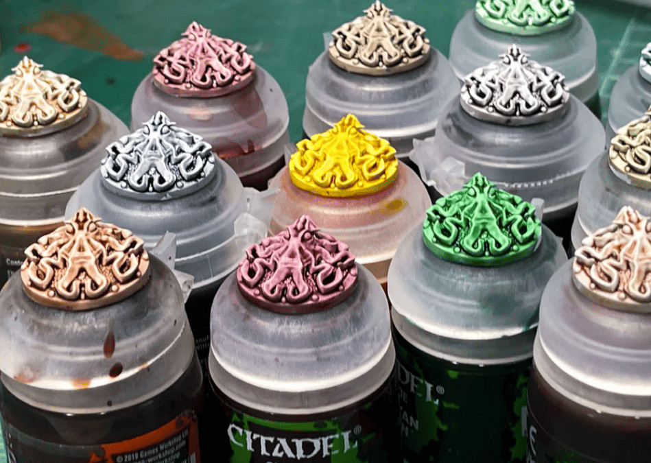 Kraken Paint Toppers