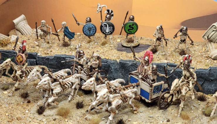 Skeleton Cavalry and Chariots