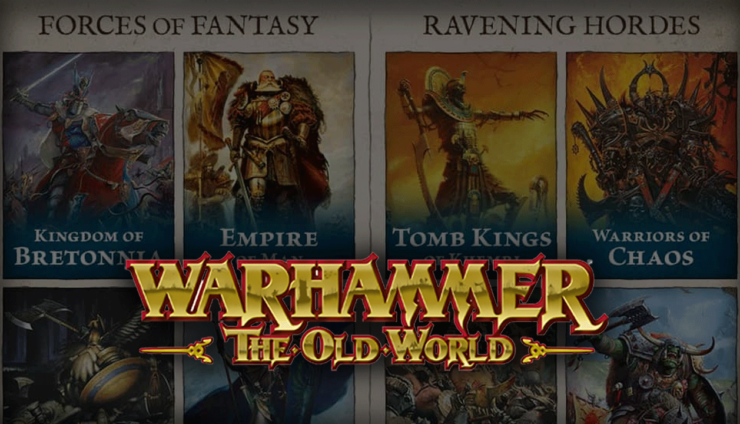 Warhammer Old World Roadmap new relases teasers previews