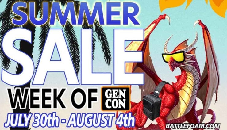 battlefoam gencon sale 2025