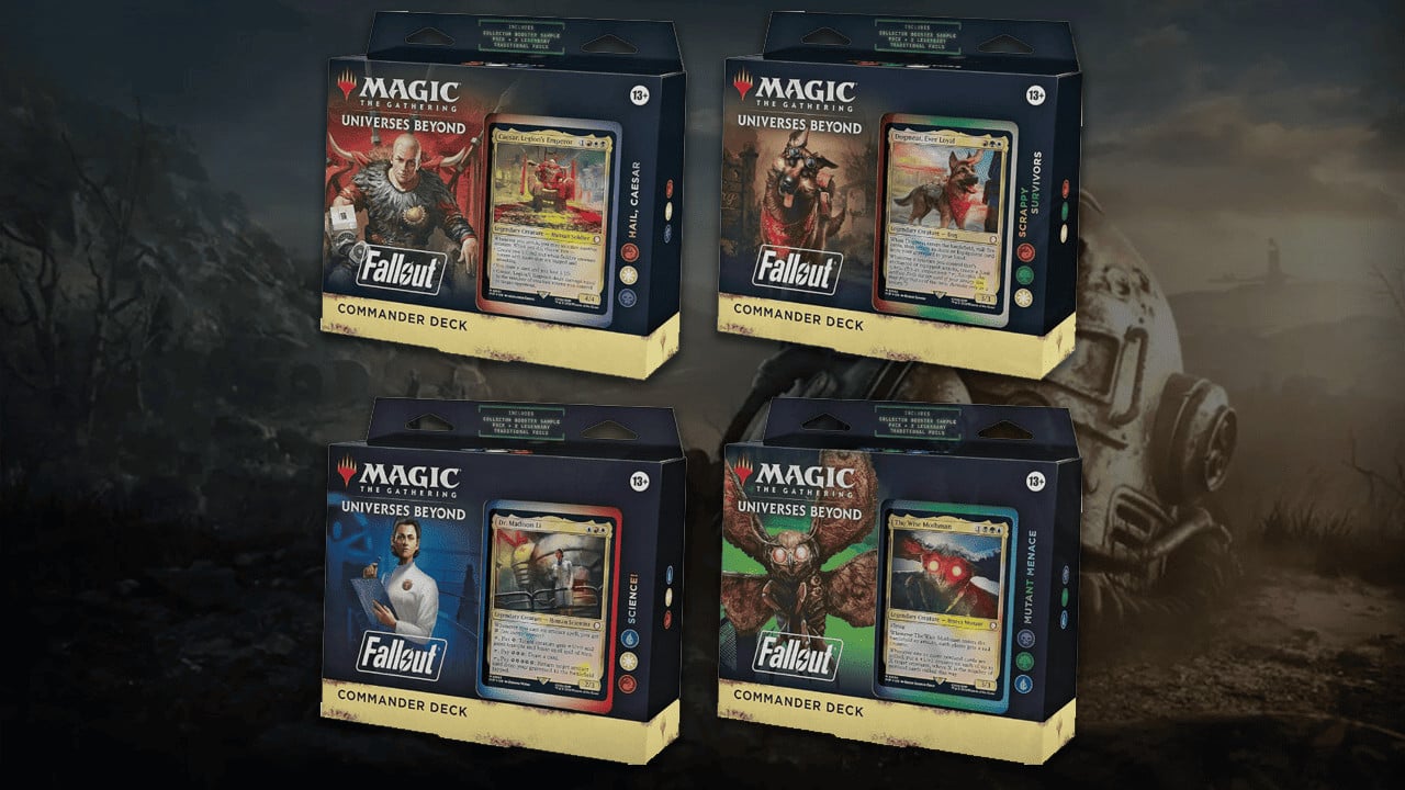 fallout magic commander decks on sale cheap discount amazon