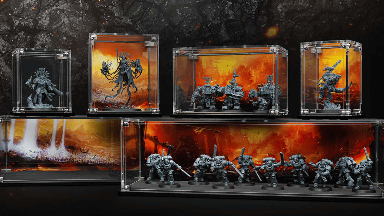 Best Display Cases for Miniatures, 3D Prints & Wargames Models