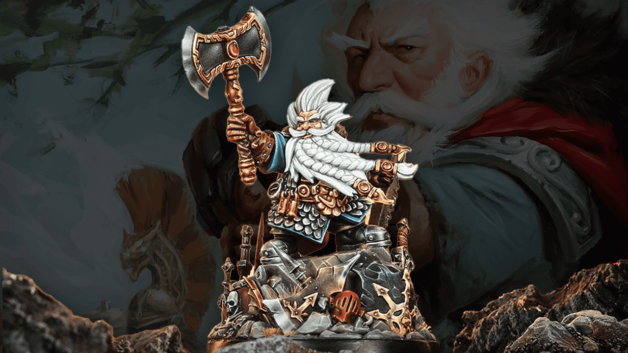 White Dwarf 500 miniature warhammer age of sigmar Grombrindal