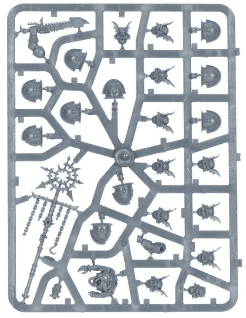 Warhammer 40k Night Lords Nemesis Claw Upgrade Sprue - Games Workshop