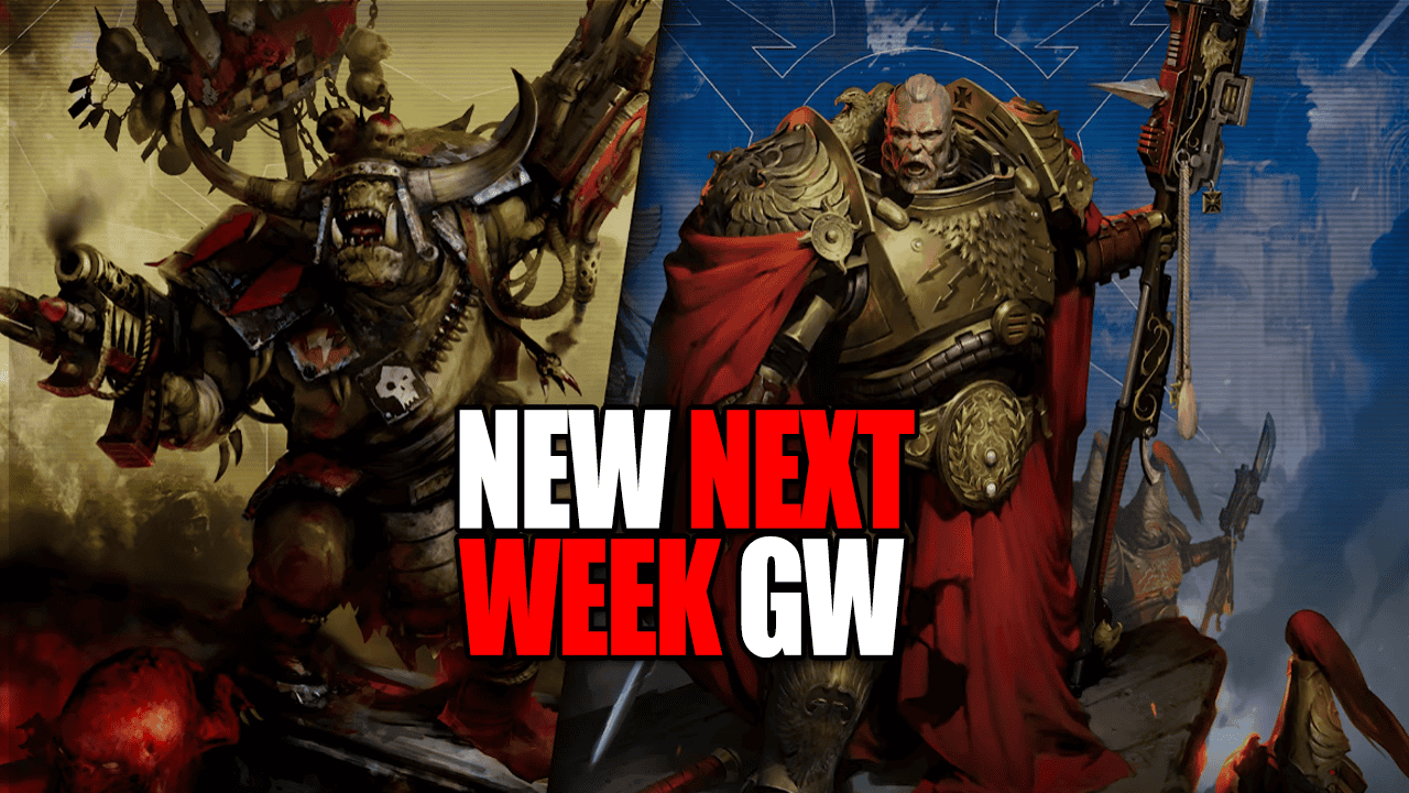 new releases next week games workshop custodes orks pre orders pricing