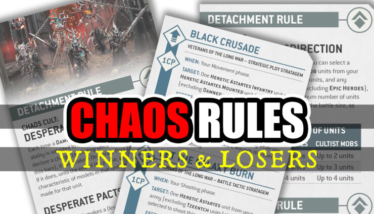 Ep. 427 - New Chaos Space Marines 40k Rules Winners & Losers